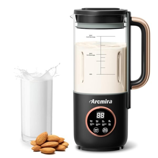 Arcmira Nut Milk Maker Review Innovative Automatic Plant-Based Beverage Appliance