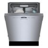 Bosch SHE53B75UC 300 Series 24 Inch Smart Built-In Dishwasher, stainless steel