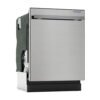 Built-In Dishwasher Review Sharp SDW6757ES Stainless Steel with Soil Sensors and LED Lighting