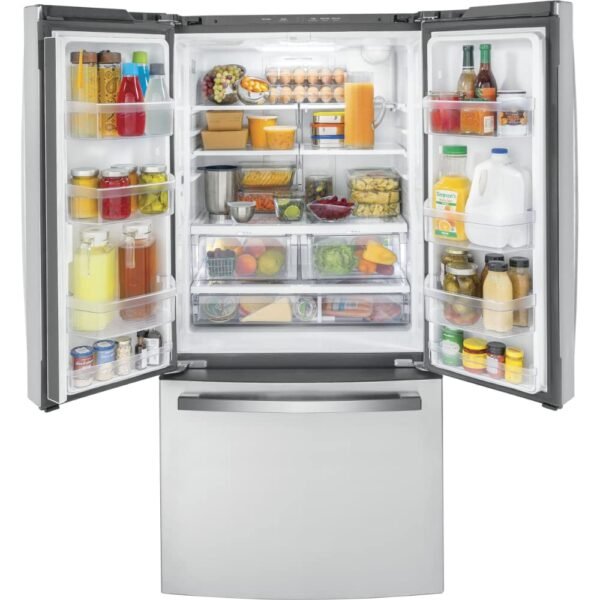 Compact French Door Refrigerator GE GWE19JYLFS Review Highlighting Features and Performance Compact French Door Refrigerator GE GWE19JYLFS Review Highlighting Features and Performance