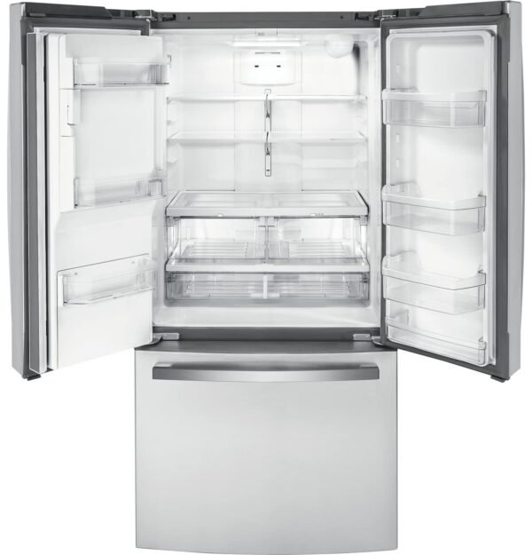 Compact French Door Refrigerator GE GYE18JYLFS Review Highlights Energy Star Efficiency and Smart Features Compact French Door Refrigerator GE GYE18JYLFS Review Highlights Energy Star Efficiency and Smart Features