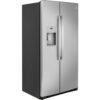 Compact Side By Side Refrigerator GE GZS22IYNFS Review Highlights Counter Depth Design and Features