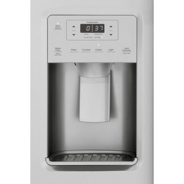 Compact Side By Side Refrigerator GE GZS22IYNFS Review Highlights Counter Depth Design and Features