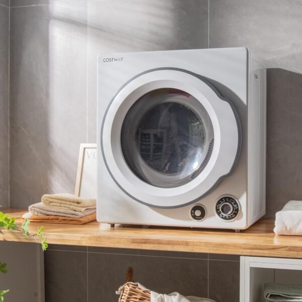 COSTWAY Portable Dryer Review Front Load Compact Laundry Appliance with 5 Programs