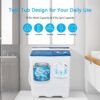 COSTWAY Portable Washing Machine Review Twin Tub Compact Laundry Appliance Performance