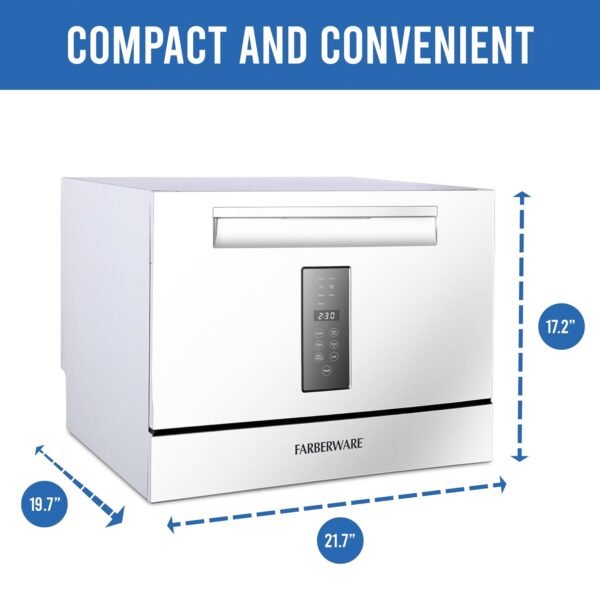 Farberware Compact Countertop Dishwasher Review Unveils Powerful Cleaning in Small Spaces Farberware Compact Countertop Dishwasher Review Unveils Powerful Cleaning in Small Spaces