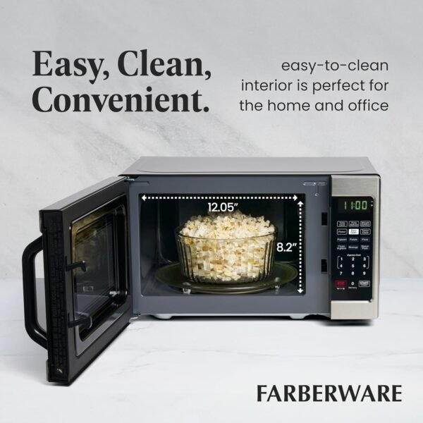 Farberware Countertop Microwave 700 Watts Review Best Compact Kitchen Microwave Oven