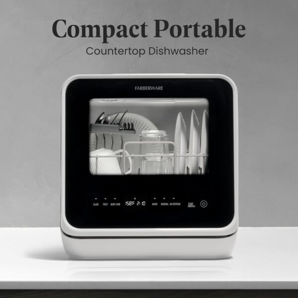 Farberware Portable Countertop Dishwasher Review Unveils Versatile 5-Program Cleaning Power Farberware Portable Countertop Dishwasher Review Unveils Versatile 5-Program Cleaning Power