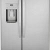 GE® 21.8 Cu. Ft. Counter-Depth Fingerprint Resistant Side-By-Side Refrigerator