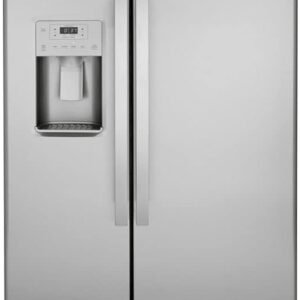 GE® 21.8 Cu. Ft. Counter-Depth Fingerprint Resistant Side-By-Side Refrigerator