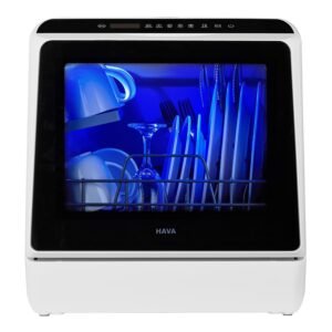 HAVA Countertop Dishwasher, 6 Programs Portable Dishwashers with 5L Built-in Water Tank, No Hookup Needed, Baby Care & Air-Drying Function for Apartments and RVs HAVA Countertop Dishwasher, 6 Programs Portable Dishwashers with 5L Built-in Water Tank, No Hookup Needed, Baby Care & Air-Drying Function for Apartments and RVs