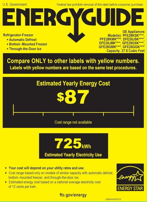 In-depth review of GE GFE28GYNFS French Door Refrigerator features and performance