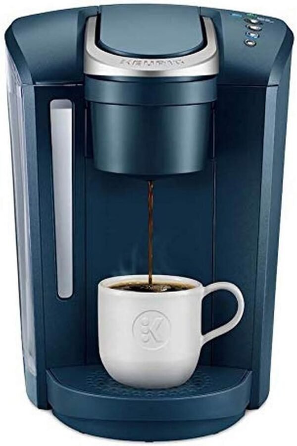 Keurig K-Select, Single Serve K-Cup Pod Coffee Maker, Strength Control, 5cups, Marine Blue