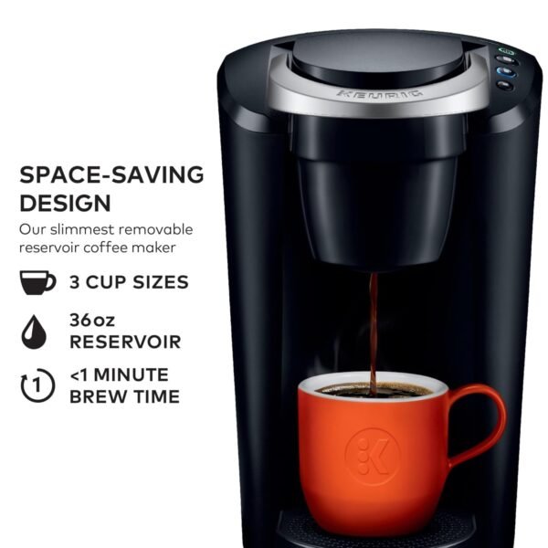 Keurig K-Slim Single-Serve Coffee Maker Review Space-Saving Convenience and Fast Brewing