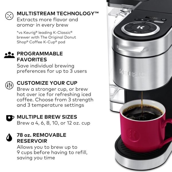 Keurig K-Supreme Plus Single Serve Coffee Maker Review Multistream Technology Benefits Keurig K-Supreme Plus Single Serve Coffee Maker Review Multistream Technology Benefits