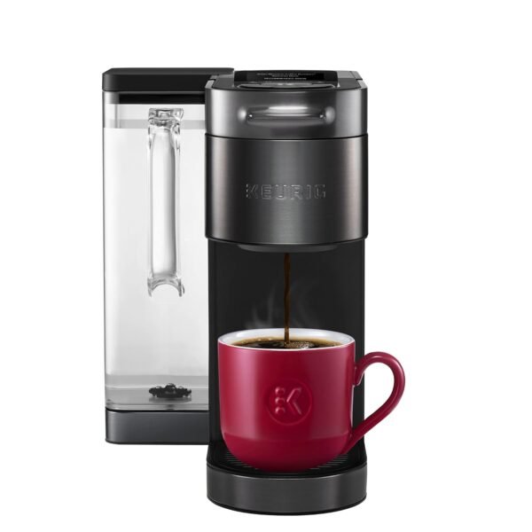 Keurig K-Supreme Plus SMART Coffee Maker, Single Serve K-Cup Pod Coffee Brewer, BREWID and MultiStream Technology, 78 Oz, Black