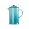 Le Creuset French Press Review Premium Stoneware Coffee Maker Caribbean Color Le Creuset French Press Review Premium Stoneware Coffee Maker Caribbean Color