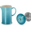 Le Creuset French Press Review Premium Stoneware Coffee Maker Caribbean Color Le Creuset French Press Review Premium Stoneware Coffee Maker Caribbean Color