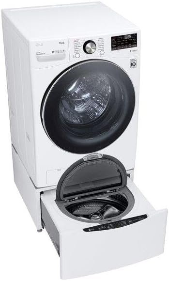 LG 5.0 cu. ft. Mega Capacity Smart Wi-Fi Enabled Front Load Washer with TurboWash 360 and Built-In Intelligence LG 5.0 cu. ft. Mega Capacity Smart Wi-Fi Enabled Front Load Washer with TurboWash 360 and Built-In Intelligence