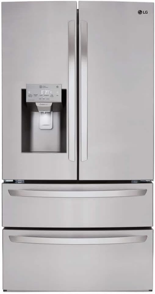 LG LMXS28626S 28 Cu. Ft. Stainless Steel 4-Door French Door Refrigerator