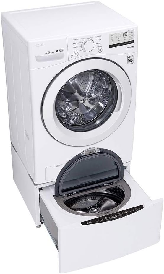 LG WM3400CW 4.5 cu. ft. Ultra Large Front Load Washer