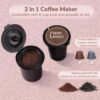 Mecity Mini Coffee Maker Review Fast Brewing Compact Drip Coffee Machine for Home