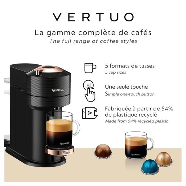 Nespresso Vertuo Next Coffee Maker Review Unveiling Versatile Single-Serve Brewing Excellence
