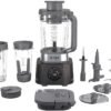 Ninja CO401B Foodi Power Blender Ultimate System with 72 oz Blending & Food Processing Pitcher, XL Smoothie Bowl Maker and Nutrient Extractor* & 7 Functions, Black