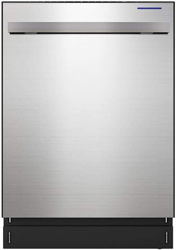 SHARP Slide-In Dishwasher, Stainless Steel Finish, 24" Wide, Soil Sensors, Premium White LED Interior Lighting, Smooth Glide Rails, Heated Dry Option, Responsive Wash Cycles,...