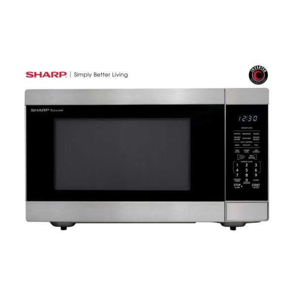 Sharp SMC2266KS Countertop Microwave Oven Review Powerful Family Size and Features