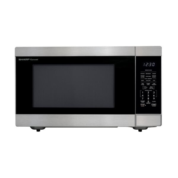Sharp SMC2266KS Countertop Microwave Oven Review Powerful Family Size and Features