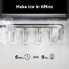 Silonn Countertop Ice Maker Review Fast Bullet Ice Production and Quiet Operation