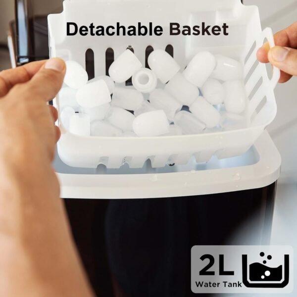 Silonn Countertop Ice Maker Review Fast Bullet Ice Production and Quiet Operation