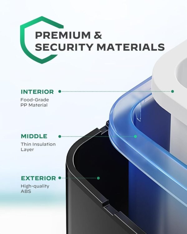 Silonn Countertop Ice Maker Review Fast Portable Bullet Ice Machine for Home