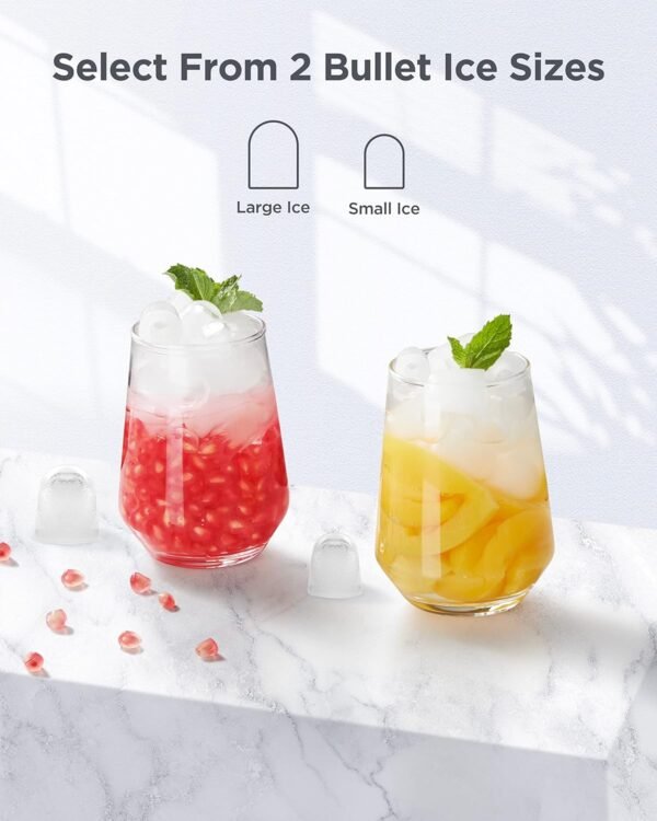 Silonn Ice Maker Review Fast Compact Countertop Machine Produces 26 Pounds Daily