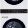 Single Unit Front Load LG WashTower™ with Center Control™ 4.5 cu. ft. Washer and 7.4 cu. ft. Electric Dryer Single Unit Front Load LG WashTower™ with Center Control™ 4.5 cu. ft. Washer and 7.4 cu. ft. Electric Dryer