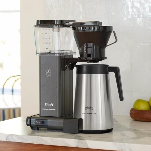Technivorm Moccamaster KBT Coffee Brewer Review Exploring Stone Grey Drip Machine Features