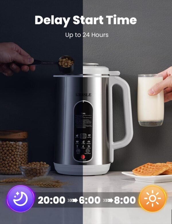 Versatile Nut Milk Maker KIDISLE Review Reveals Stainless Steel Quality and Features