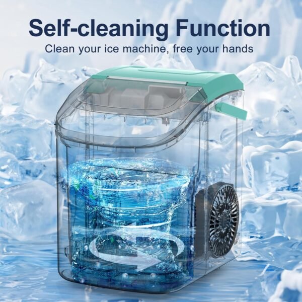 ZAFRO Portable Ice Maker Review Fast Nugget Ice Machine for Home Office Bar