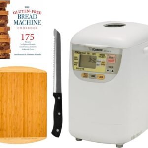 Zojirushi BB-HAC10 1-Pound-Loaf Programmable Breadmaker Gluten-Free Bundle