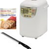 Zojirushi BB-HAC10 Home Bakery 1-Pound-Loaf Mini Breadmaker Gluten-Free Bundle (3 Items)